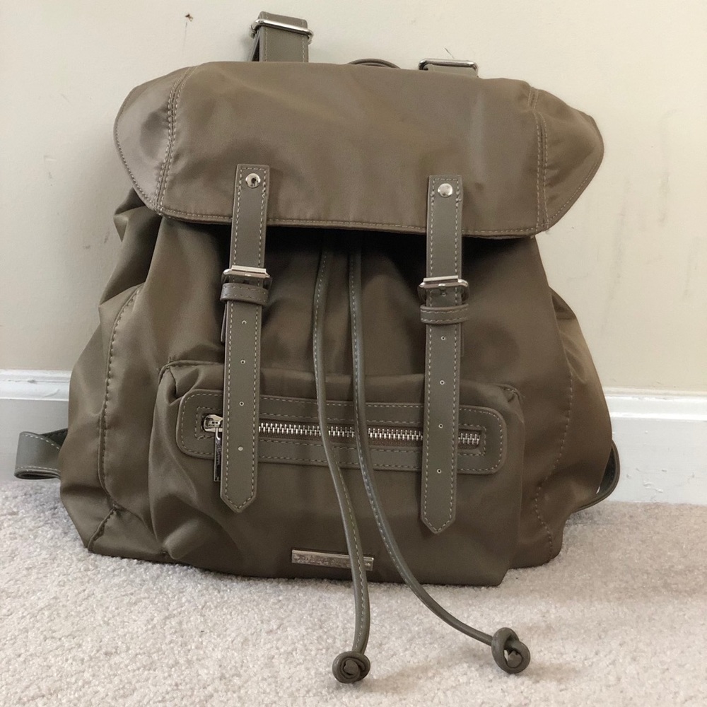 Madden Girl Women's Nylon Olive Backpack